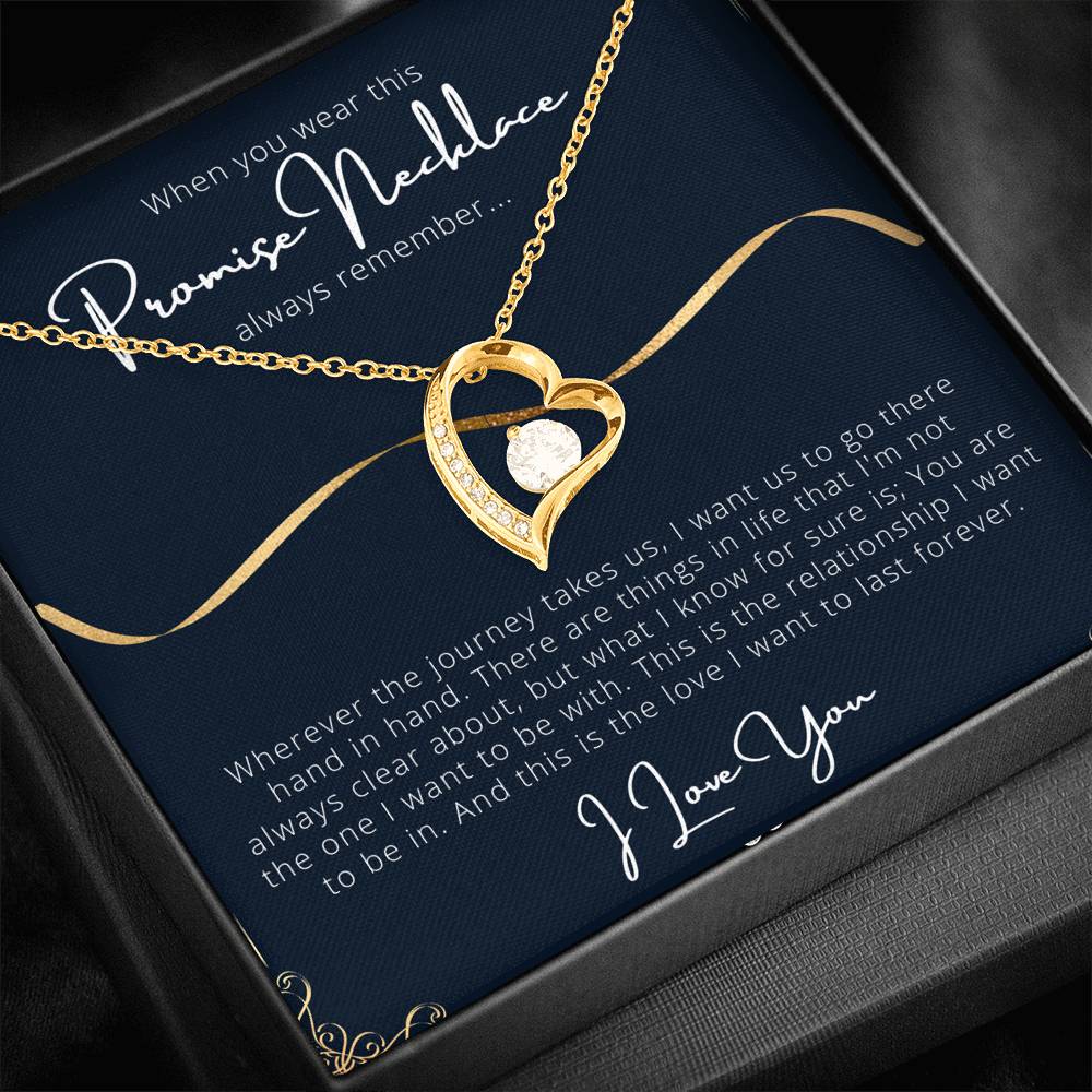 To My Wife  Promise Necklace
