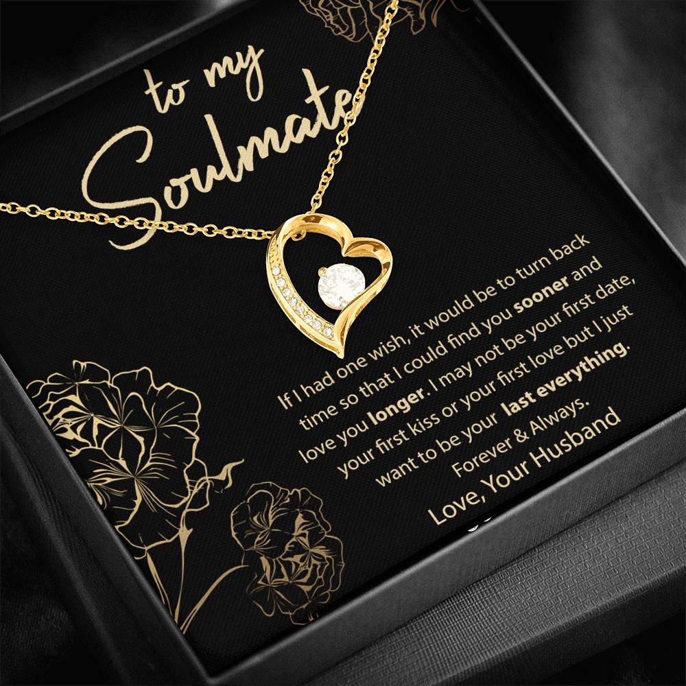 To My Wife Beautiful Love Necklace