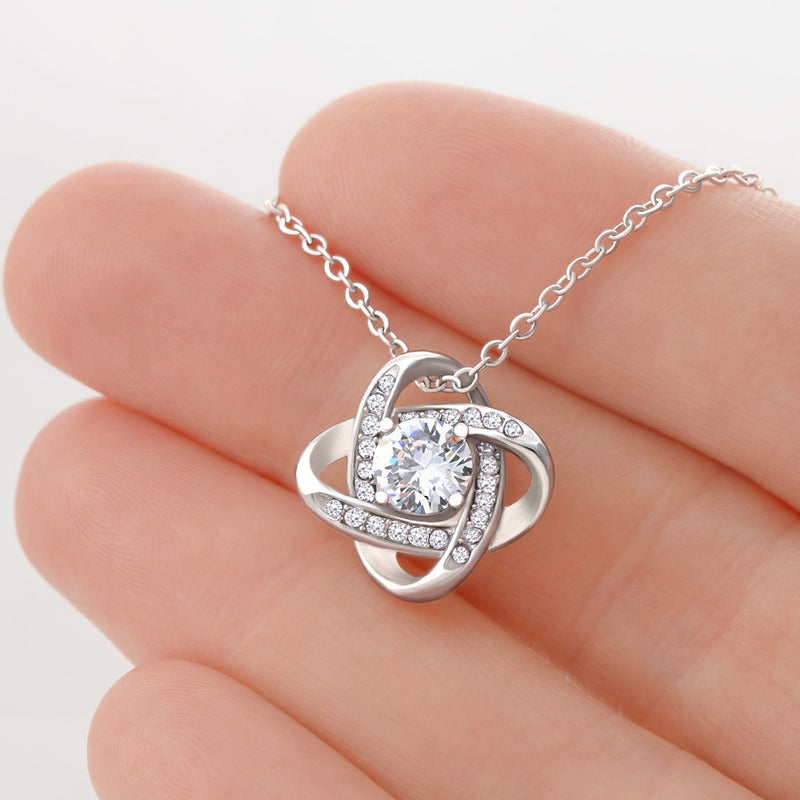 To My Wife "Love Knot" Necklace Gift Set (Free Shipping Ends Today)