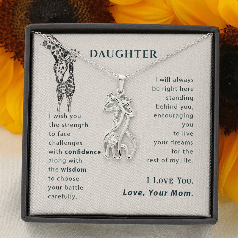 To My Daughter Graceful Necklace