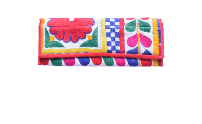 Embroidery Clutch - Lia Collections